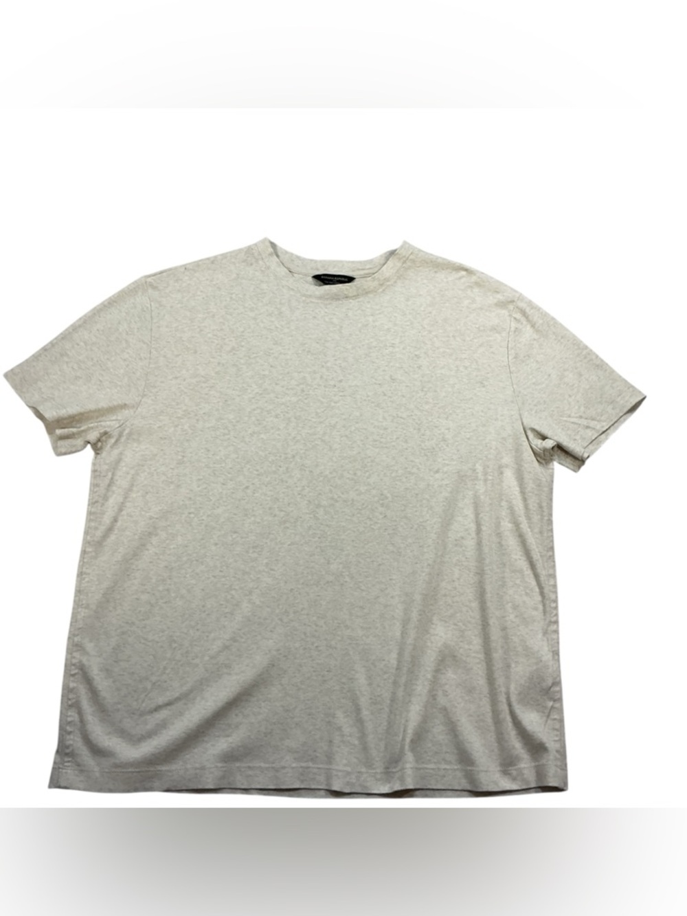 Banana Republic Light Heather Gray Luxe Crew Neck Tee NWOT- Men